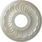 Ekena Millwork Blackthorne Ceiling Medallion (Fits Canopies up to 4 7/8"), 11 3/4"OD x 3 5/8"ID x 1"P, Flash Blue CM11BLFBS - alternate 1